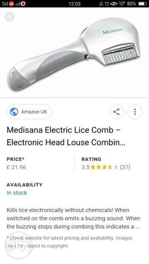 Its original for juyen(lice) in hair electric