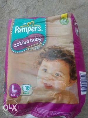 Large baby pampers new pack