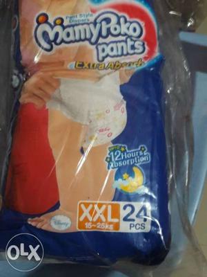 Mamy Pako Pants Disposable Diaper Pack(It's packet of 24