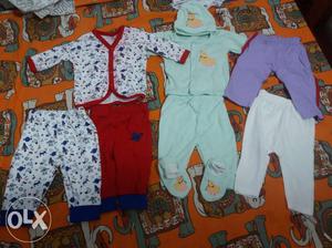 Newborn clothes sets, 0-3 months, unused, price