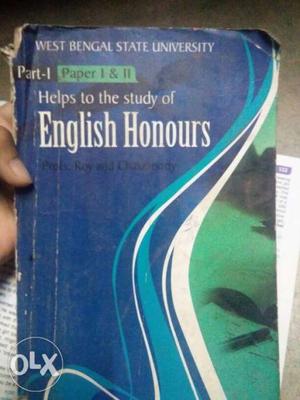 Paper I and II English Honours (Roy and
