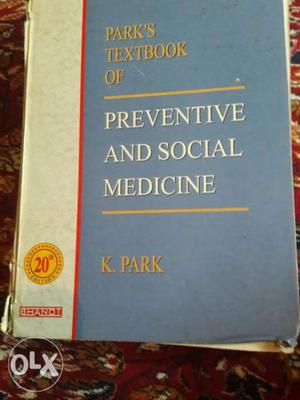 Park textbook of psm 20th edition.book is good