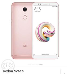 Redmi Note 5 3GB 32GB Rose Gold Sealed 1yr