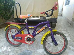 Toddler's Purple And Red Candy Street Banana Bike
