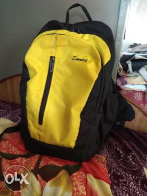 Zwart new School Bag Waterproof and 1 year