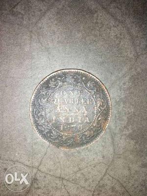 162 years old coin. very oldest.