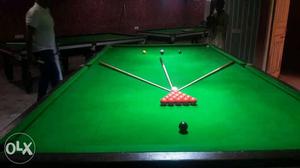 2 snooker tables in mint condition