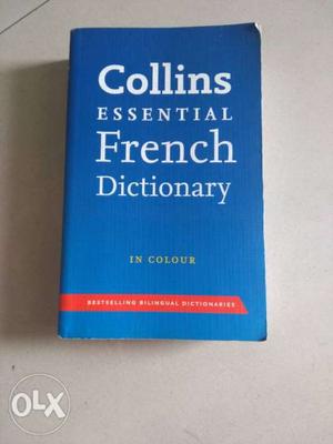 Brand new Collins essential French Dictionary cost - 285/-