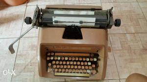 Brown Typewriter