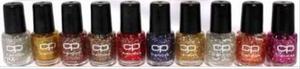 CP trendies sparkling nail polish per pc