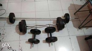Dumb bells and other Gym instruments..total 30