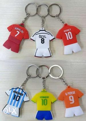 Fifa World Cup Players Keychain