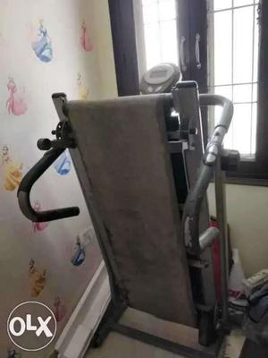 Grey And White Treadmill