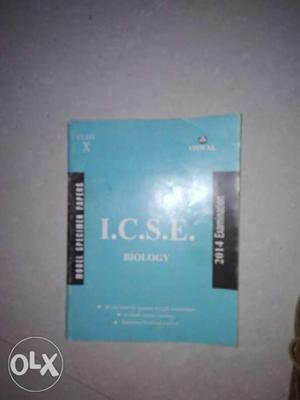 I.C.S.E. Biology Book
