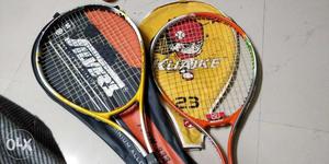 Lawn tennis racket two racket for 650 one racket for 370 non