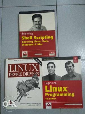 Linux Books - Device Driver, Linux Programming, Shell Script