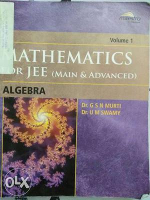 Maths algebra for jee main and advance
