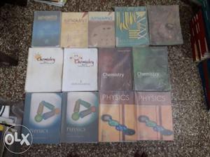 NCERT books 11th and 12th- Physics, chemistry,
