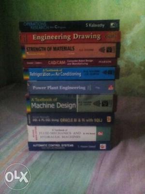 New mechanical engineering books with half price.