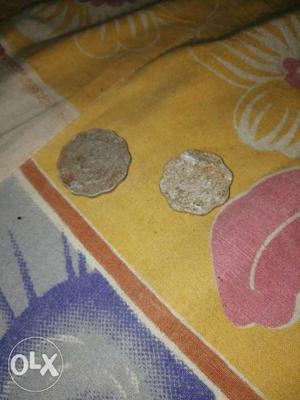 Old 10 paise coin $$$$ two pieces One old and one