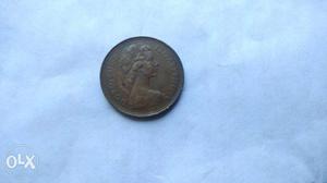 Old coin elizabeth  new pence