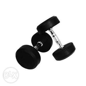 Pair Of Fixed Weight Dumbbells