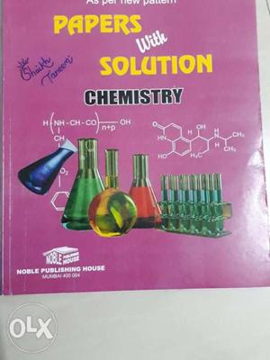 Paper With Solution Chemistry Book
