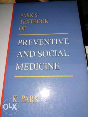 Park's Textbook Of Preventive And Social Medicine By K.Park