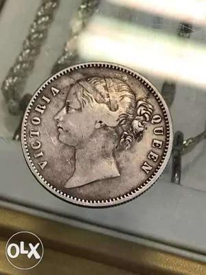 Queen Victoria British Indian Coin
