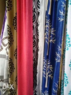 Ready-made curtains starting from Rs.250. Variety