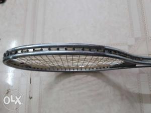 Silver Badminton Racket