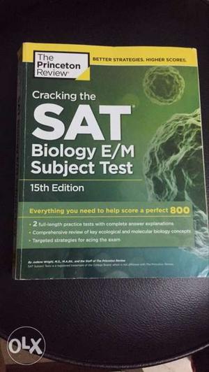 The Princeton Review: Cracking the SAT Biology E/M Subject