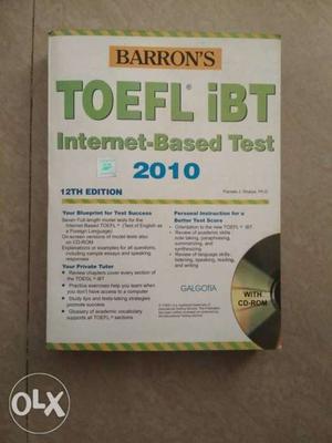 Toefl Ibt Barron's Guide With Cd