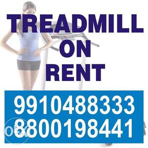  Treadmill on rent hire Delhi NCR