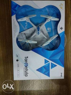 White quadcopter drone Tarantula Brand full new sealed box