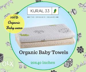 100% organic cotton towels | baby towels | kids towels