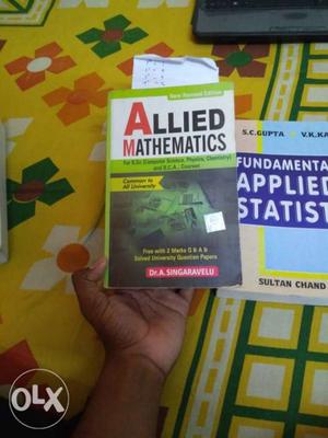 All four mathematics books for sale,can be sold