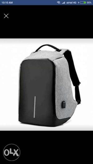 Aniti Theft Bag With Usb Charging