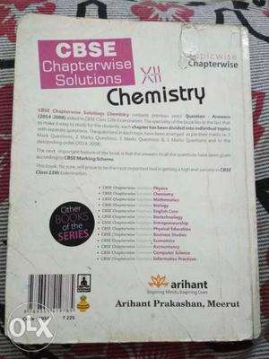 Arihant Chapterwise solution Chemistry