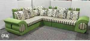 Awesome look & comfortable L shape sofa.