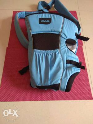 Baby's Blue And Black Carrier