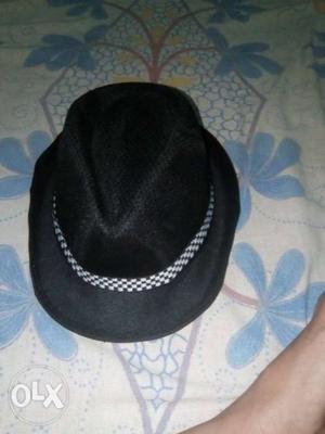 Black Cloche Hat