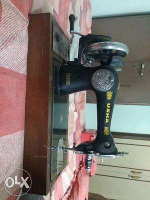 Black Usha Sewing Machine