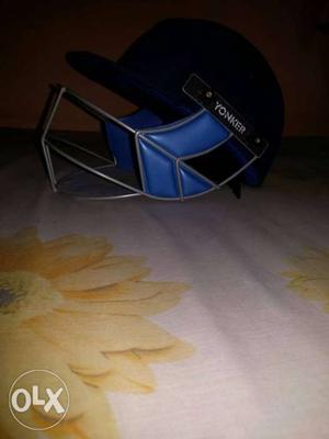 Blue And Black Yonker Batting Helmet