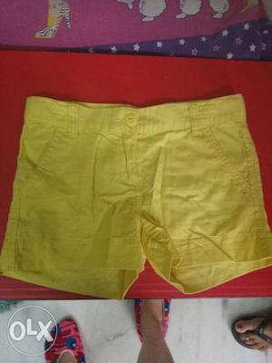 Branded cotton Alive shorts for 6-7 year old girl