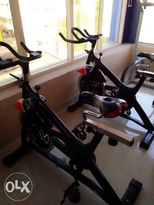 Commercial spin bike,