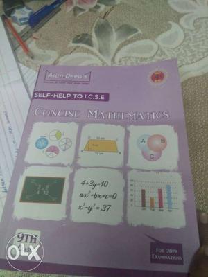 Concise Mathematics 9th Edition Book