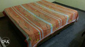 Double Bed with Storage Space including Mattress