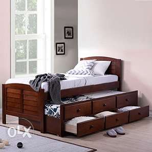 Double cot 6x6 teak wood