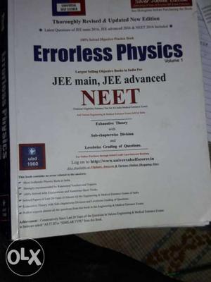 Errorless Physics NEET Book